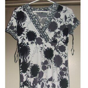 Women's Alfani Petite Black & Shirt Top